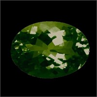 Genuine 5x3mm Oval Green Sapphire