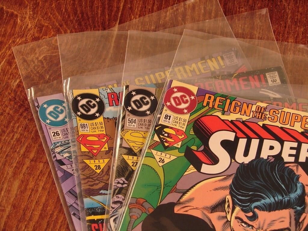 Lot of sealed Superman Comic Books 1993