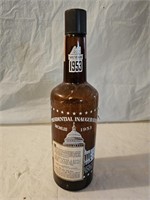 Vintage 1953 Presidential Liquor Bottle