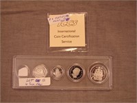 Coin Lot 2018 42 Toonie Polar Bear & 4 UNC coins