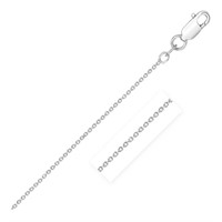 Sterling Silver Polished Round Cable Chain 1.8mm