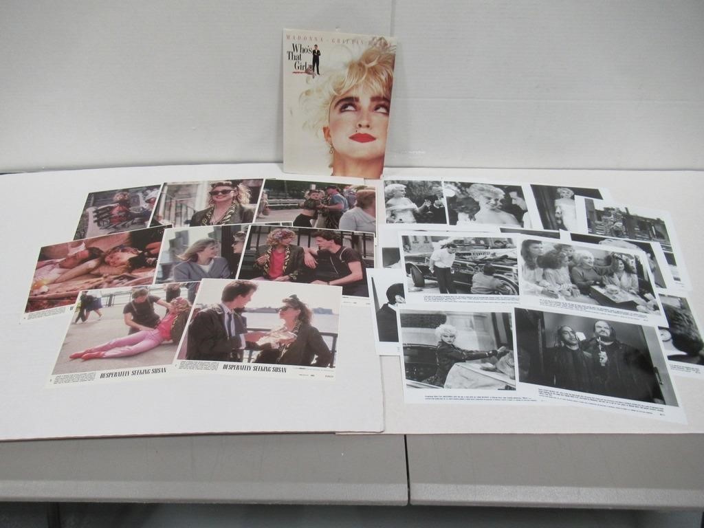Madonna 1980s Movie Stills/Lobby Card Lot