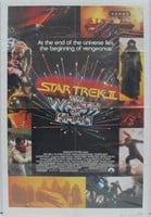 Star Trek II The Wrath of Khan 1982 1sh Poster