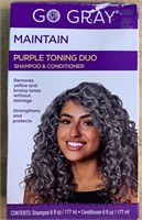 Gray Purple Toning Duo Shampoo and Conditioner