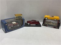 LOT OF 5 COLLECTIBLE DIE CAST CARS