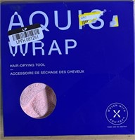 AQUIS Hair Wrap Drying Towel Tool Recycled Microfi
