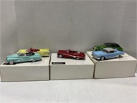 LOT OF 5 COLLECTIBLE DIE CAST CARS