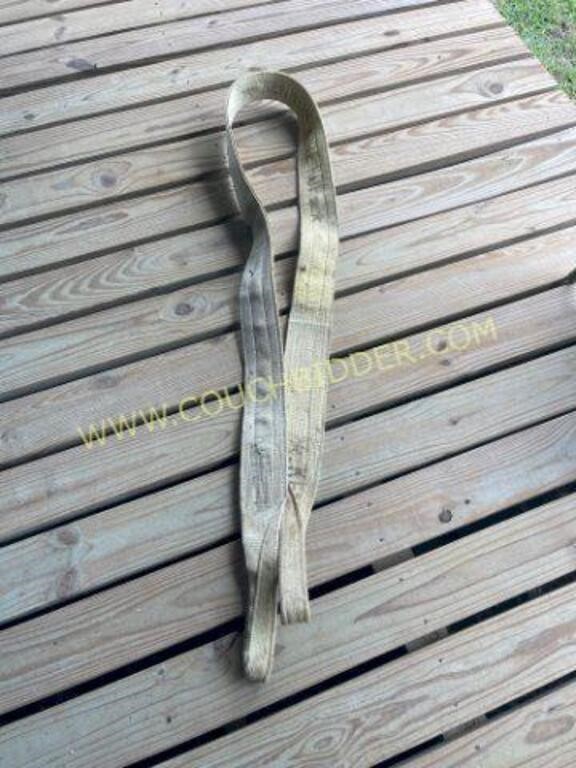 10 foot Kennedee wire rope tow strap