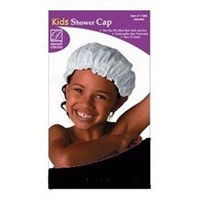 (2) Donna Collection Kids Shower Cap Colors Will