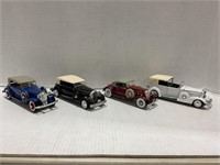 LOT OF 4 COLLECTIBLE DIE CAST MODELS