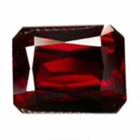 Genuine 1.25ct Octagon Shape Garnet