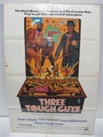 Three Tough Guys 1974 Blaxploitation 1sh Poster