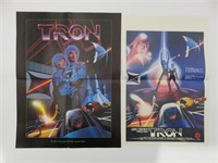 Tron 1982 Belgian Poster + Promo Mini-Poster