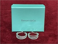 Tiffany & Co Marked .925 Silver Earrings