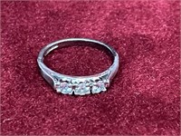 Marked Sterling Avon Ladies Ring - Not Tested