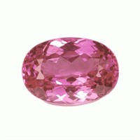 Genuine .75ct Oval Pink Kunzite Superfine Grade