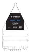 Home Accents Shower Caddy Vinyl Coated