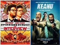 The Interview + Keanu Theater Banner Lot of (2)