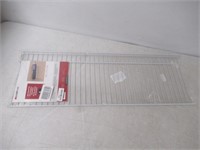 "As Is" 36"x12" Closetmaid Wire Shelf Kit, White