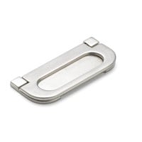 70mm Brushed Nickel Contemporary Drawer Pull