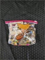 Misc. Vintage Jewelry parts and pieces bag
