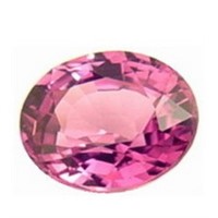 Genuine 4x3mm Oval Pink Sapphire
