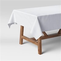 84 x 60 Solid Tablecloth White - Threshold