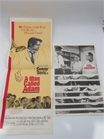 A Man Called Adam Lobby Cards/Poster/Sammy Davis