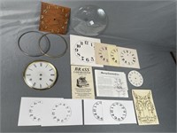 Collection of Clock Parts etc