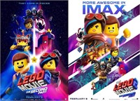Lego Movie 2 (2019) - Bus Shelter Lot of (2)
