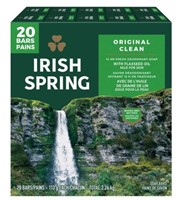 20-Pk Irish Spring Deodorant Soap, 113g