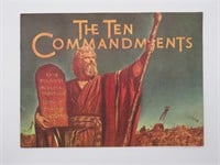 The Ten Commandments Movie Program 1956