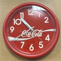 14" hanging battery operated Coca-Cola clock