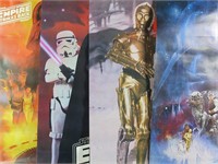 Star Wars Empire Strikes Back 1980 Poster Lot of 4