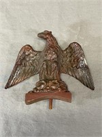 Carved Wooden Bird for On Top of a Clock