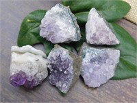 AMETHYST GEODE PIECES ROCK STONE LAPIDARY SPECIMEN