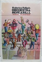 Orchestra Rehearsal 1978 Fellini 1sh Poster
