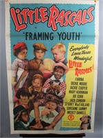 The Little Rascals Framing Youth 1951 1sh Poster