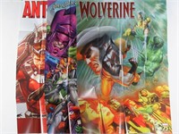 Marvel Comic Promo Poster Lot of (3)