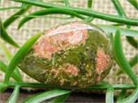 UNAKITE CABOCHON ROCK STONE LAPIDARY SPECIMEN