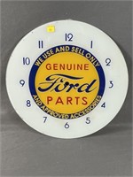 Ford Glass Clock Face
