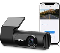 ($90) Dash Cam, KAWA 2K WiFi Car Camera