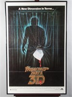 Friday the 13th Part 3 1982 One-Sheet Poster
