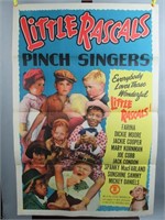 The Little Rascals The Pinch Singer '53 1sh Poster