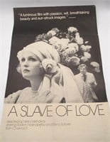 A Slave of Love 1976 Nikita Mikhalkov Movie Poster