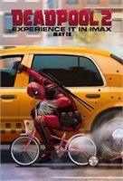 Deadpool 2 (2018) IMAX Bus Shelter - Taxi