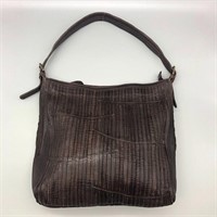 Amsterdam Heritage Brown Leather Handbag Purse