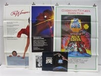 1980s-90s Movie Poster/Press Kits/Program Lot