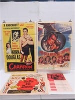 1940s-60s Movie Poster/Lobby Card Set Lot