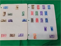 Italian Stamps (2) Sheets